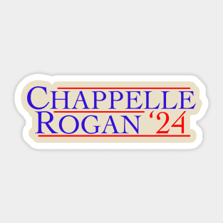 Chappelle Rogan 2024 Sticker